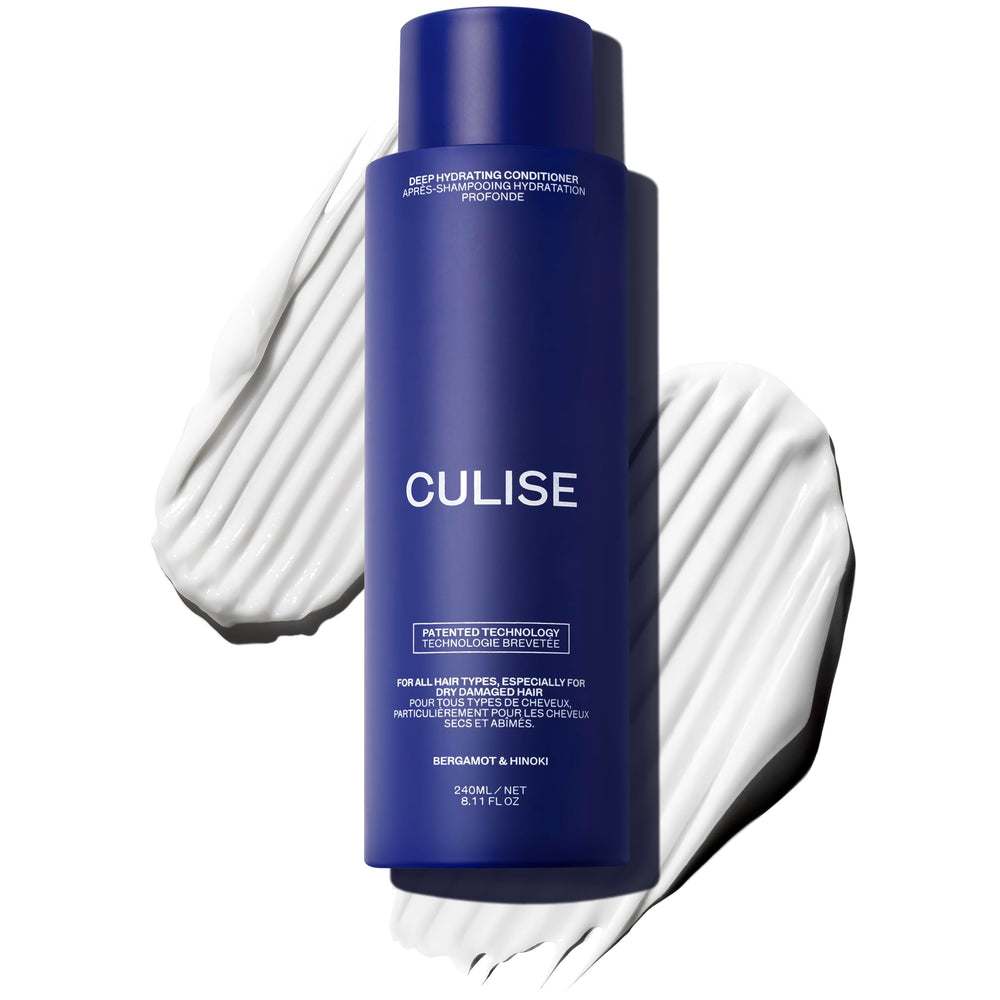 CULISE Korean Deep Hydrating Conditioner bottle delivering weightless moisture for dry hair.