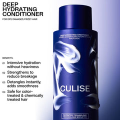 CULISE probiotics promote a balanced scalp in a microbiome-friendly conditioner concept.