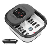 CuPiLo Foot Spa Bath Massager with heat keeps water at a comfortable soak.