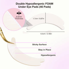 Curacoro hypoallergenic eye pads materials highlight a safe, gentle option for sensitive eyes.