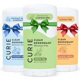 Curie Original Deodorant Stick Coconut Nectar with aluminum-free protection for daily freshness.