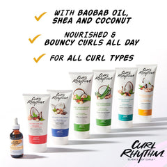 Curl Rhythm Deep Moisturizing Curl Conditioner close-up reveals creamy formula