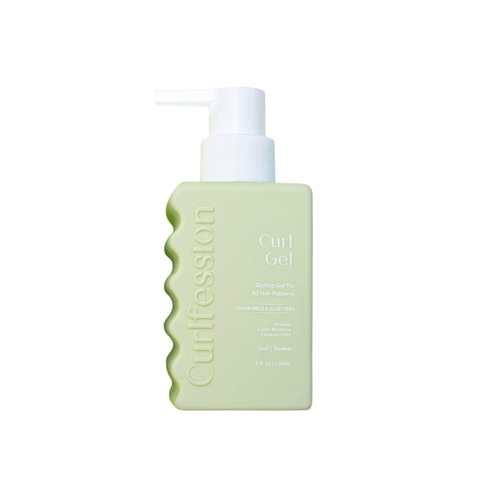 CURLFESSION Curl Gel bottle front view for defined curls
