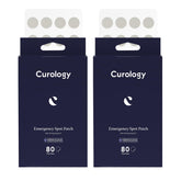 Curology Emergency Spot Patches packaging highlights a 160-count bottle for on-the-go blemish care.