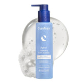 Curology Hydro+ cleanser bottle front view, fragrance-free formula for sensitive skin.
