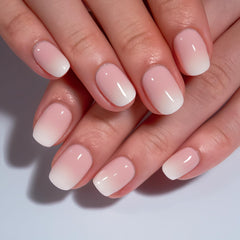 CurvLife Nude Ombre Nails boxed set—compact kit for easy at-home manicure and quick glam.
