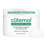 Cutemol Emollient Cream bottle-dispense for easy, long-lasting hydration.