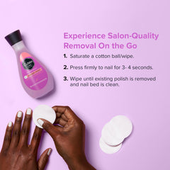 Droplets of Cutex formula showing smooth texture and conditioning benefit