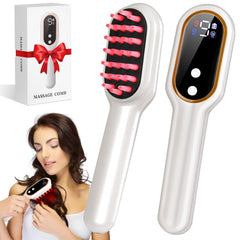 CWTUL Laser Hair Growth Comb front view showing ergonomic design for easy scalp sessions