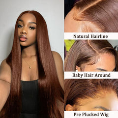 Cypha HD 13x6 lace frontal cap provides seamless parting and breathable comfort.