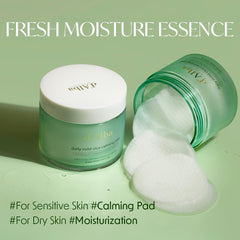 Embossed side prepares pores and skin for comfortable refinement
