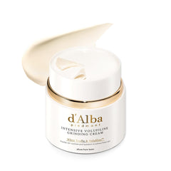 d'alba Piedmont white truffle cream jar closeup shows rich texture and premium ingredients