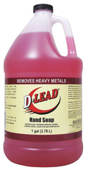D-Lead gallon hand soap honey almond pour for everyday hand cleansing.