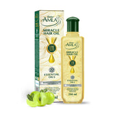 Dabur Amla Luxe Hair Oil bottle highlights lightweight nourishment for all hair types