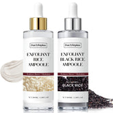 Dactylopius Peel Shot Glow Rice Ampoule Duo bottle closeup showcasing hydrating exfoliation