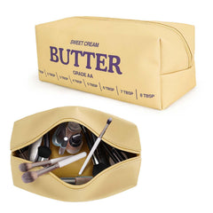 dadop butter travel pouch front view shows organized trips