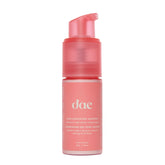 DAE Fairy Duster Dry Shampoo Powder tube demonstrates convenient quick refresh.