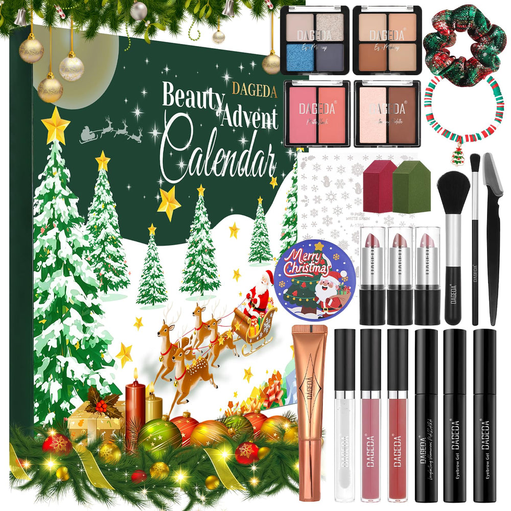 DAGEDA Beauty Advent Calendar 2025 packaging showcases festive design for gifting ideas