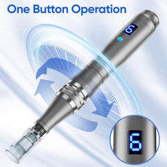 DAHOZE DermaStamp pen portable-size fits into a compact travel kit.