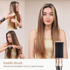 DAILYLIFE round brush attachment adds root lift and volume