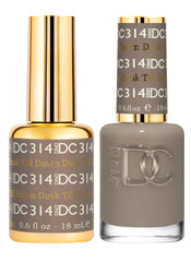 Daisy DND DC gel polish Dusk Till Dawn bottle with rich pigmentation and smooth finish.