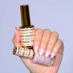 Daisy DND DC Gel Polish set application swatches show versatile color depth.