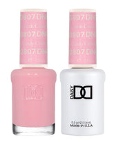Daisy DND gel polish set Cotton Candy bottle shows vibrant long-lasting color