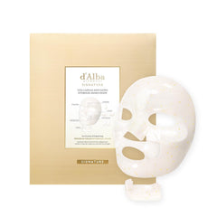 d'alba Piedmont Signature Vita Capsule Hydrogel Mask pack highlights Trufferol antioxidants