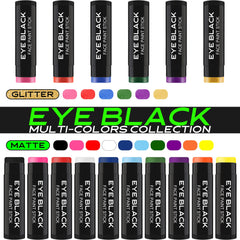 dalvgfn eye-black application close-up demonstrates smooth line for quick use.