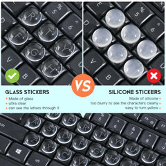 DAMMOMKO long-nail friendly keyboard cover protecting nail art during typing