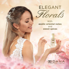 Dana Chantilly cap close-up highlights premium packaging and fragrance quality.