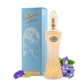 Dana Heaven Sent bottle close-up for elegant daytime wear.
