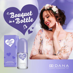 Dana Love's Soft Jasmin spray application demonstrates easy, refreshing on-the-go fragrance