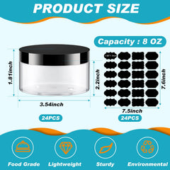 Dandat jar lids with leakproof gasket ensure secure travel storage.