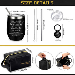Dandat straw brush supports quick cleaning after beverages