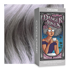 Danger Jones Cyclone Silver bottle pour enables smooth, even color application.