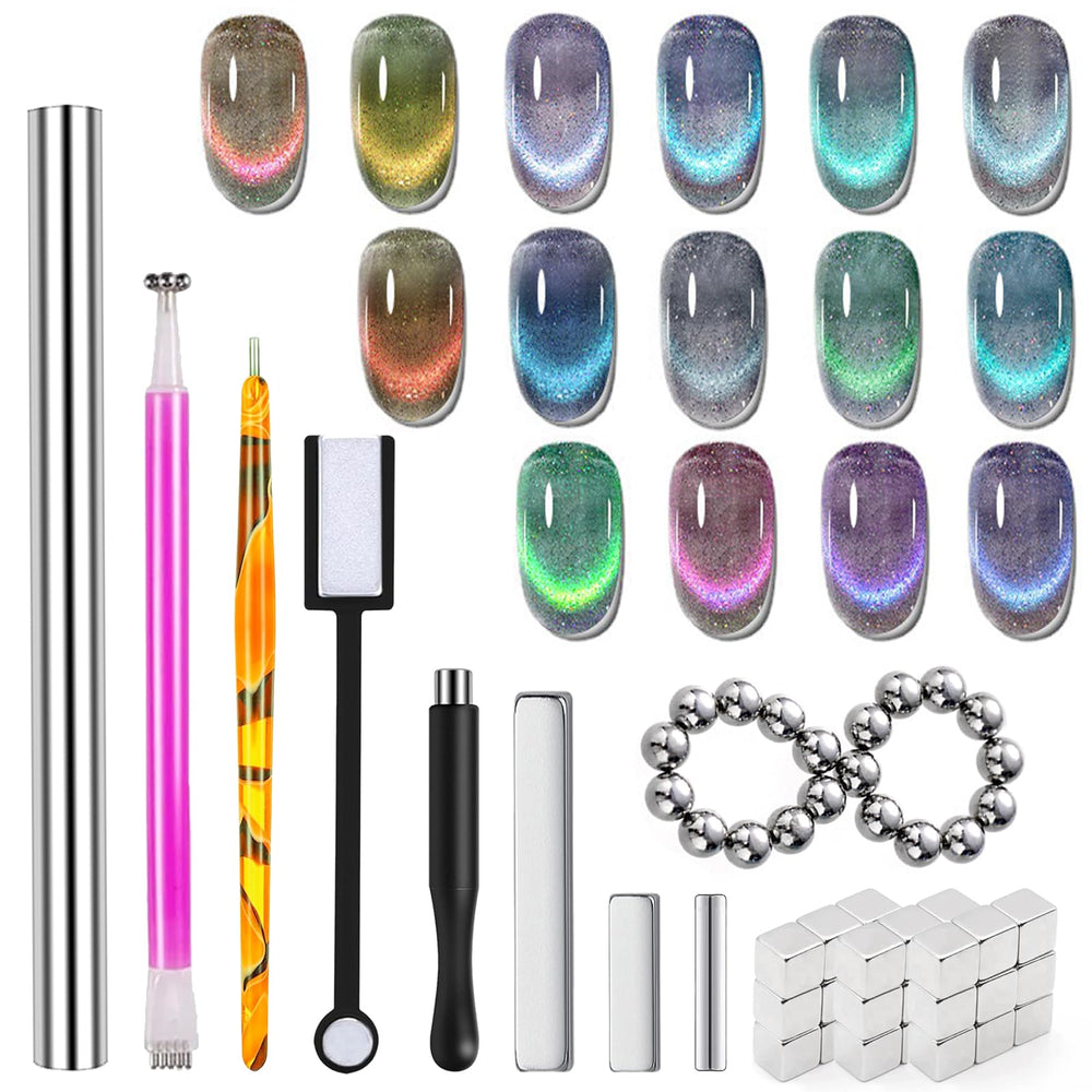 DANNEASY cat eye magnet kit cover for salon or home nail artistry
