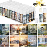 Dansib vanilla lip balm bulk pack, 0.15 oz tubes for party favors.