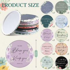 Dansydaisy bible verse canvas makeup bags with verse-detail fabric for daily encouragement