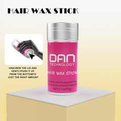 DAN Technology wig glue close-up showing strong hold with easy removal