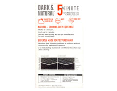Dark & Natural Color Men Natural Black swatches display true shade for confident selection.