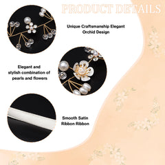 Darlingao adjustable flower headband adapts to different sizes for secure comfort.