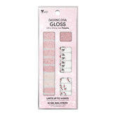 Dashing Diva Gloss Light Show packshot showing long-lasting gel strips with chip resistance