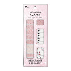 Dashing Diva Gloss Light Show packshot showing long-lasting gel strips with chip resistance