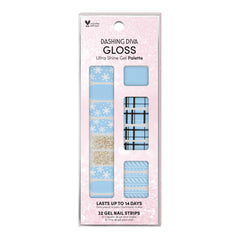 Dashing Diva Gloss Snowball Fight wraps deliver festive shine for quick holiday nails