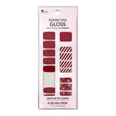Dashing Diva Peppermint Marvel packaging shows 32 strips for quick salon-quality nails.