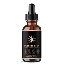 DASIUIP tanning drops bottle enables convenient daily sunless tanning with gradual, even-toned results.