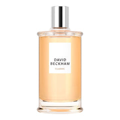 David Beckham Classic bottle front shows timeless masculine design for daily confidence.