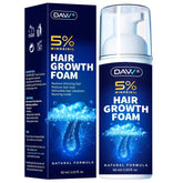 DAVV Minoxidil Foam application pump enables easy, mess-free daily use.