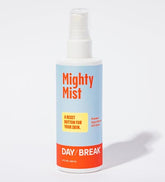 Daybreak Skincare Mighty Mist bottle-pump for quick, refreshing skin relief